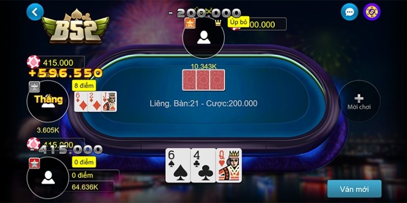 Chiến lược chơi ba cây giúp tăng tỷ lệ thắng