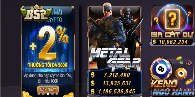 Giá trị thưởng lên đến 100% lần nạp đầu