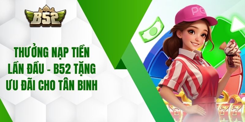 Thưởng Nạp Tiền Lần Đầu - B52 Tặng Ưu Đãi Cho Tân Binh