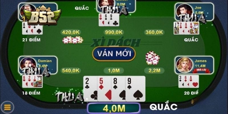 Cách vận hành và nguyên tắc cốt lõi trong xì dách B52